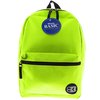 Bazic Basic Backpack, 16", Lime Green, PK2 1034